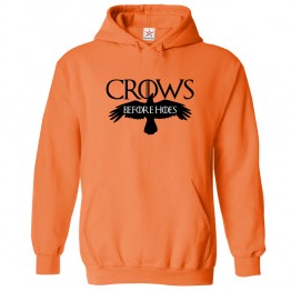 Crows Before Hoes Funny Game Series Inspired Hoodie